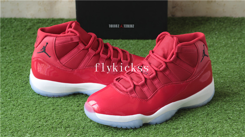 Authentic Air Jordan 11 Retro Gym Red